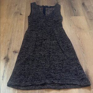 MADEWELL Sleeveless Terrace Knit Twill Dress Business Casual‎ Office Wear XS